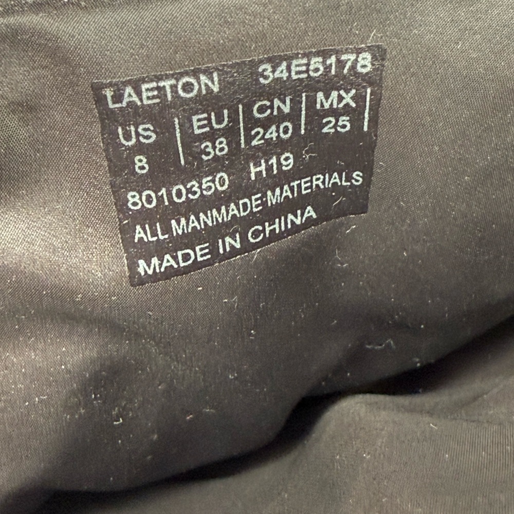 Calvin Klein Laeton Black Puffer Rain/Snow Boot Womens Size 8 Outdoor Minimalist - Picture 15 of 16